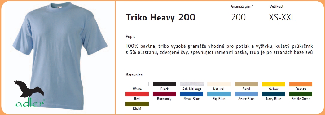 Pánská trička.
