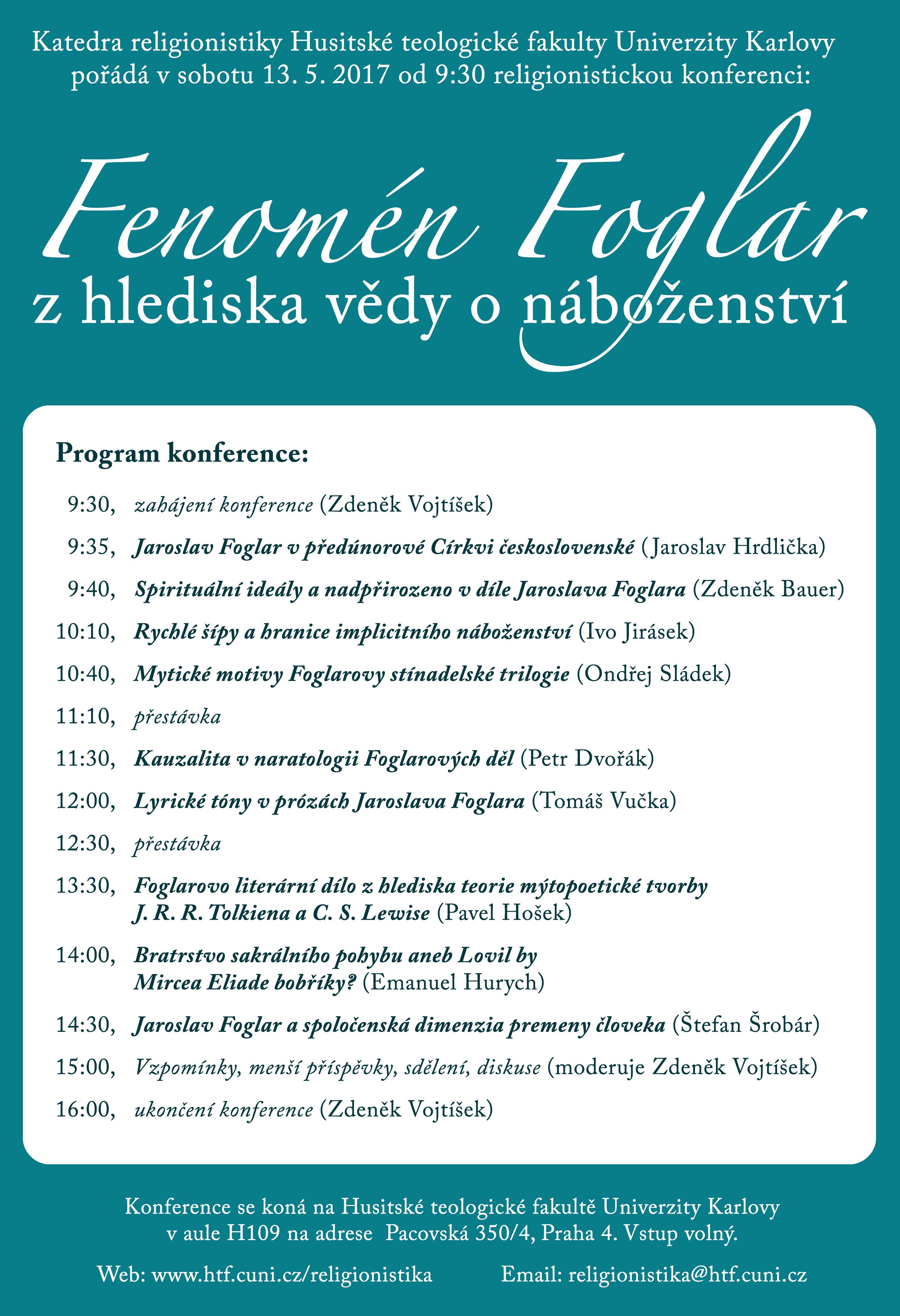 Pozvánka na konferenci