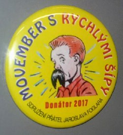 Pozdrav od týmu Movember s Rychlými šípy